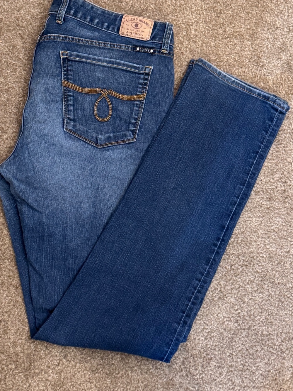 Lucky Brand Women's Lola Straight-Leg Jeans